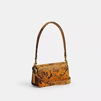Tabby Shoulder Bag 20 With Graffiti Print