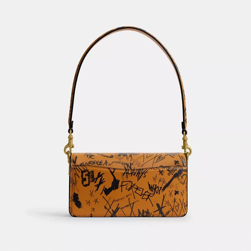 Tabby Shoulder Bag 20 With Graffiti Print