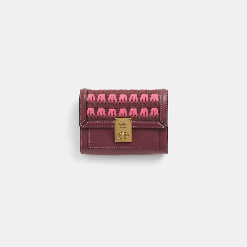 Restored Hutton Wallet With Weaving