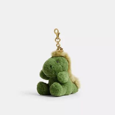 Little Rexy Bag Charm In Shearling
