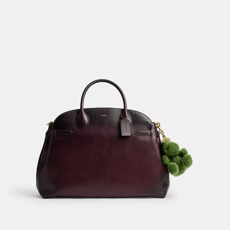 Little Rexy Bag Charm In Shearling