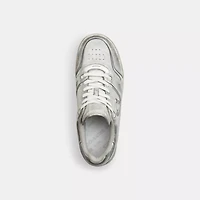 Soho Sneaker Distressed Metallic Leather