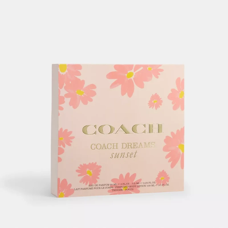 Coach Dreams Sunset Eau De Parfum 4 Piece Gift Set