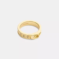Brushed Buckle Ring