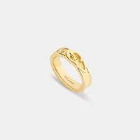Brushed Buckle Ring