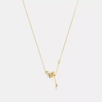 Cat Pearl Pendant Necklace