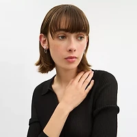 Tea Rose Chain Earrings