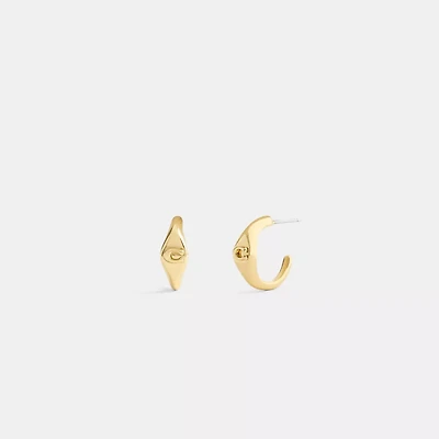 Signet Signature Huggie Earrings