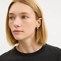 Signet Signature Huggie Earrings