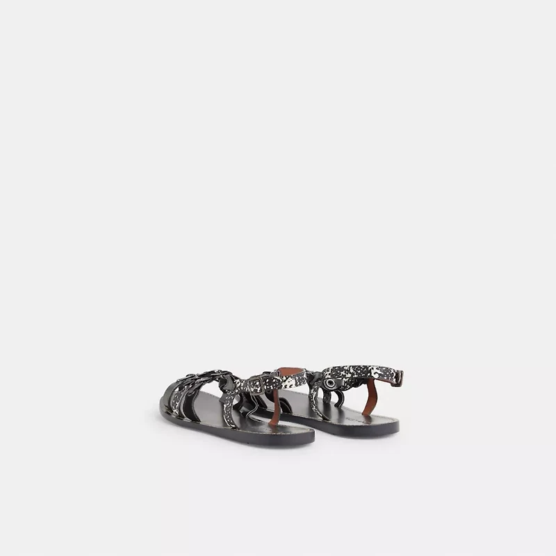 Restored Sandal With Coach Link