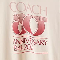 Restored Coach 80 Th Anniversary T-Shirt
