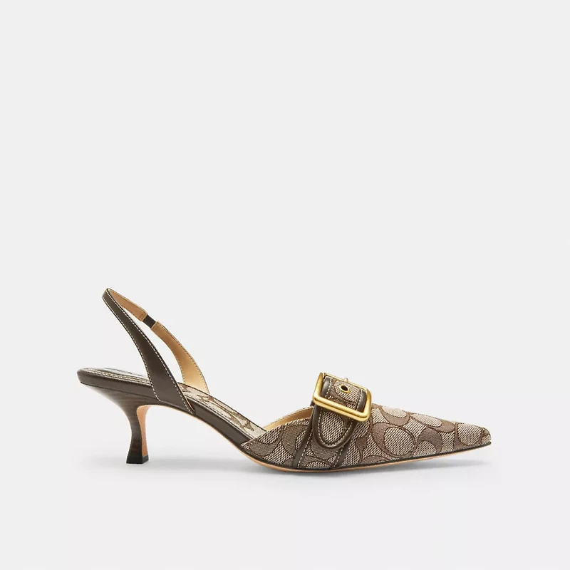Margot Slingback Signature Jacquard