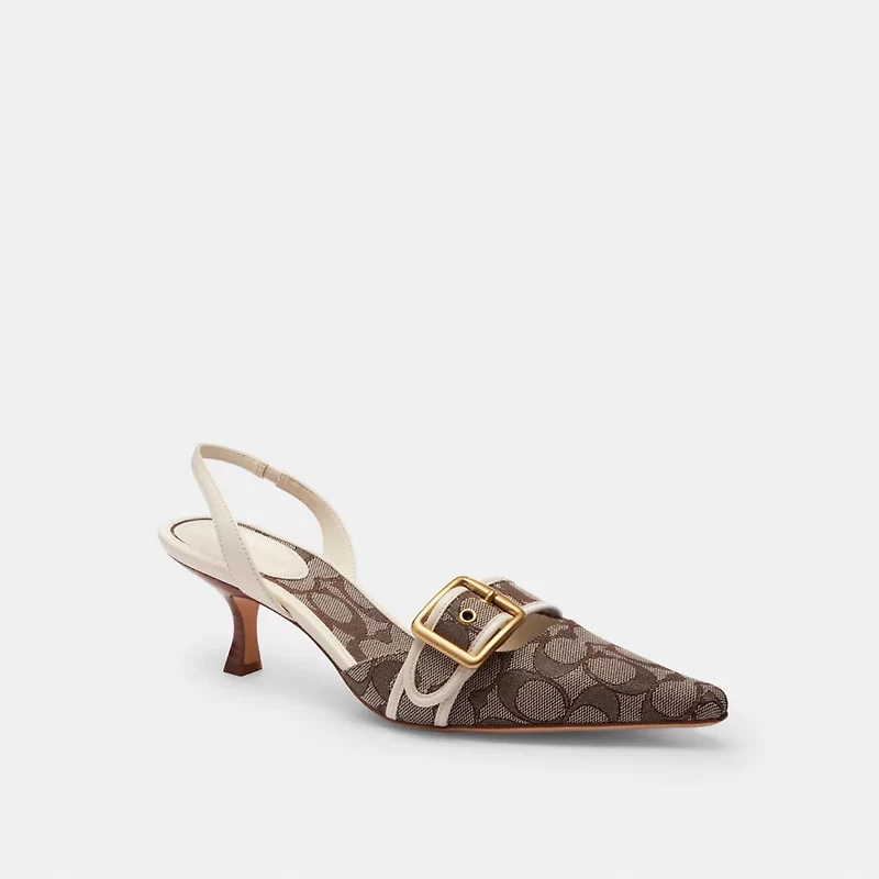 Margot Slingback Signature Jacquard