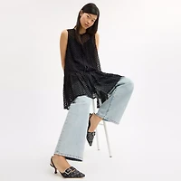 Margot Slingback Crystal Signature Jacquard