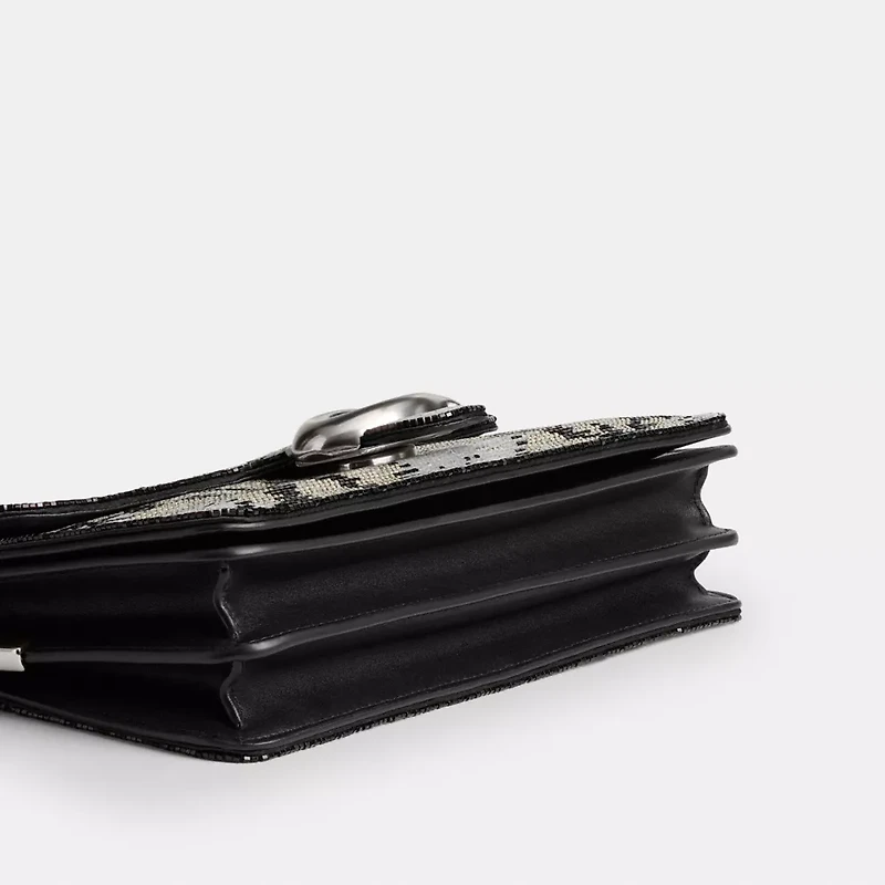 Tabby Shoulder Bag 26 With Beaded Snake