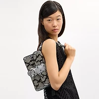 Tabby Shoulder Bag 26 With Beaded Snake