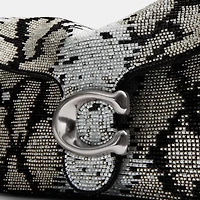 Tabby Shoulder Bag 26 With Beaded Snake