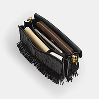 Tabby Shoulder Bag 26 With Crystal Beaded Fringe