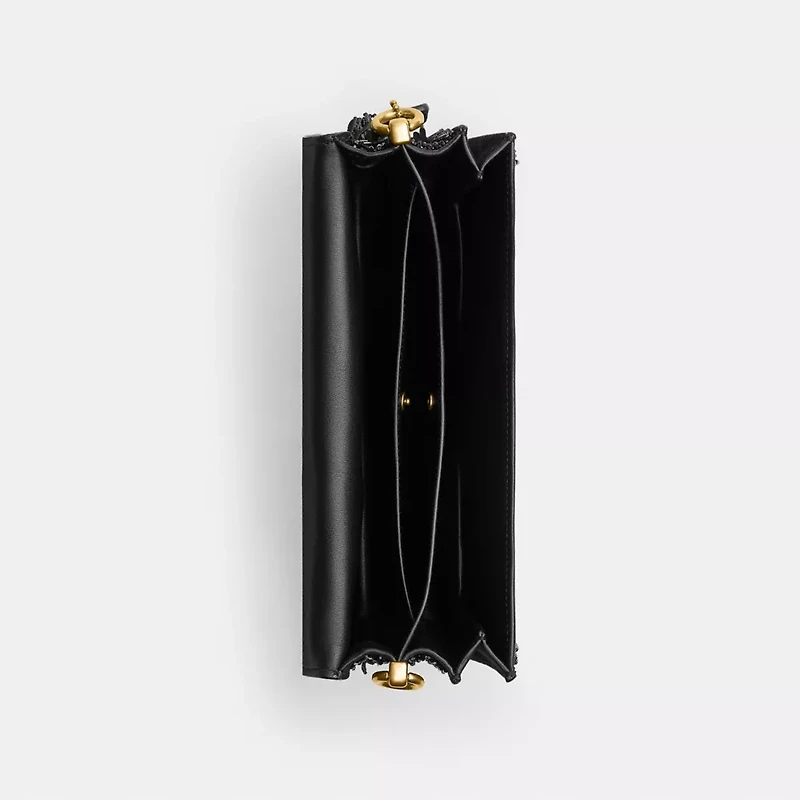 Tabby Shoulder Bag 26 With Crystal Beaded Fringe