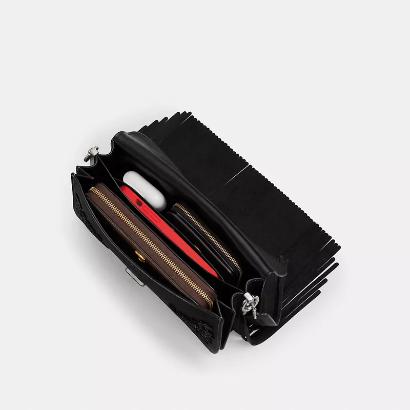 Tabby Shoulder Bag 26 With Beading And Fringe