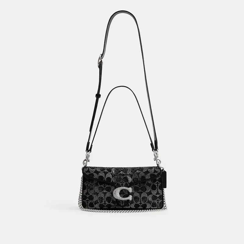 Tabby Shoulder Bag 26 With Signature Beading