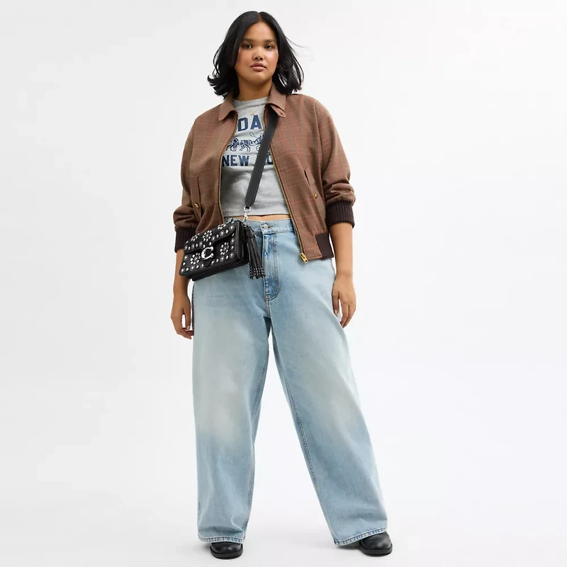 Tabby Shoulder Bag 26 With Western Rivets