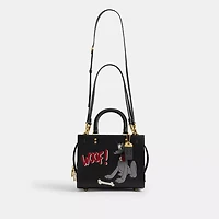 Disney X Coach Rogue Bag 25 With Pluto