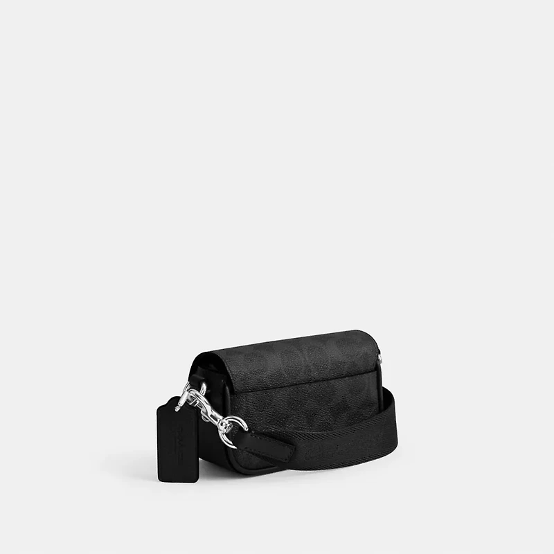 Flap Crossbody Bag Signature Canvas