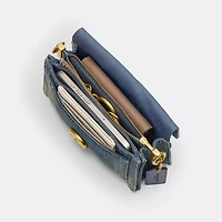 Tabby Shoulder Bag 20 In Regenerative Cotton Denim