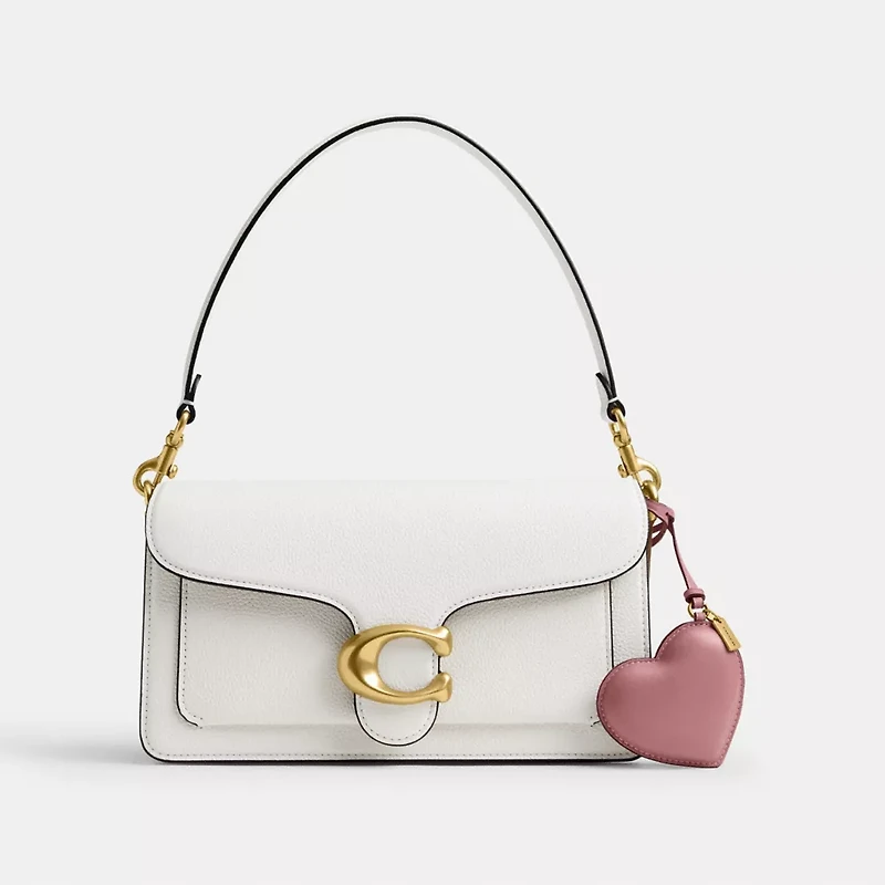 Heart Puffy Bag Charm