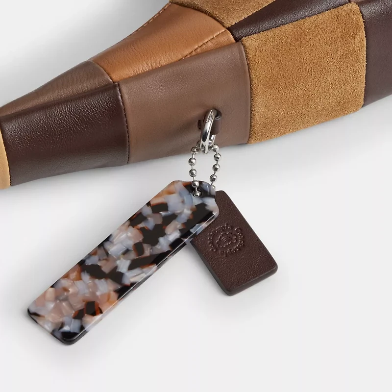 Alter/Ego Crescent Shoulder Bag In Upcrafted Suede And Upcrafted Leather