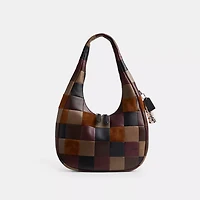 Alter/Ego Crescent Shoulder Bag In Upcrafted Suede And Upcrafted Leather