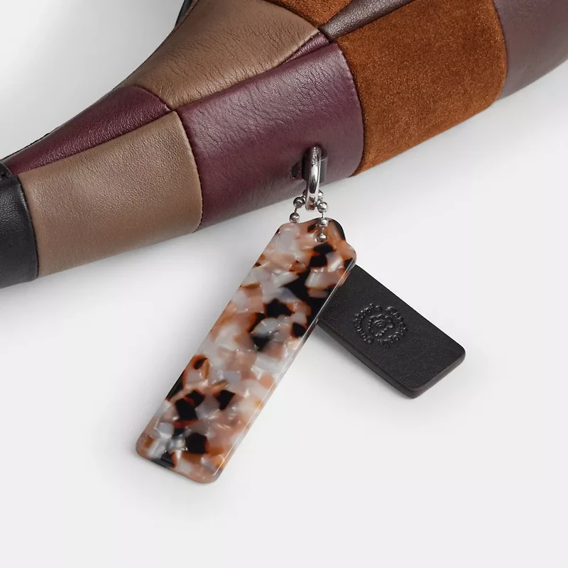 Alter/Ego Crescent Shoulder Bag In Upcrafted Suede And Upcrafted Leather