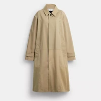 Repurposed Cotton Trench Coat