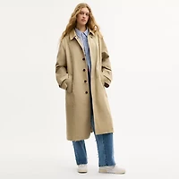 Repurposed Cotton Trench Coat