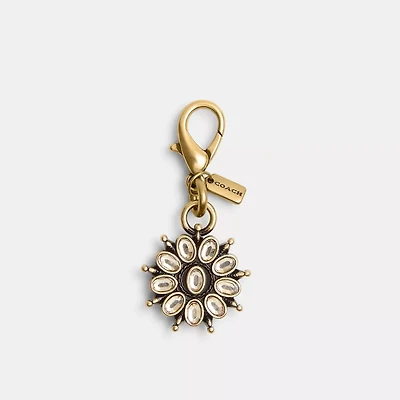 DIY Crystal Flower Charm