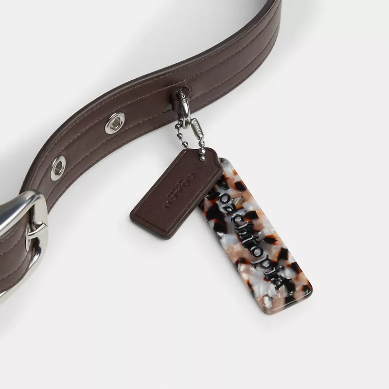 Shoulder Bag In Upcrafted Haircalf With Cow Print