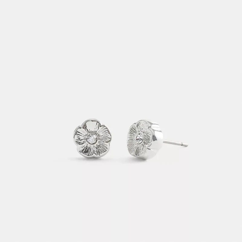 Tea Rose Stud Earrings
