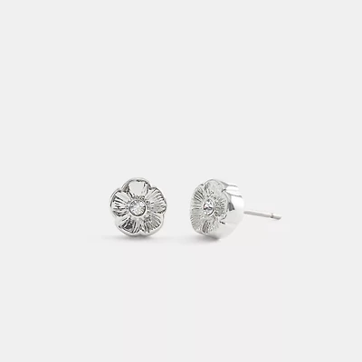 Tea Rose Stud Earrings