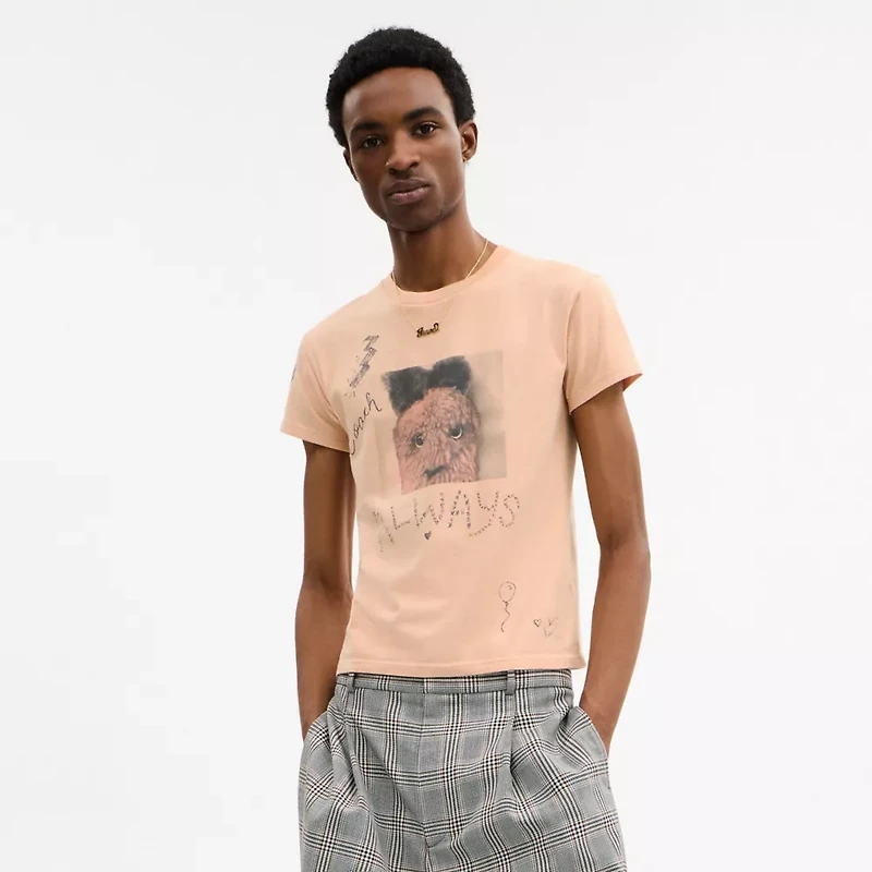 Carroty Shrunken T Shirt Organic Cotton