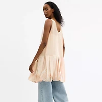 Pleated Bow Dress