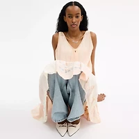 Pleated Bow Dress