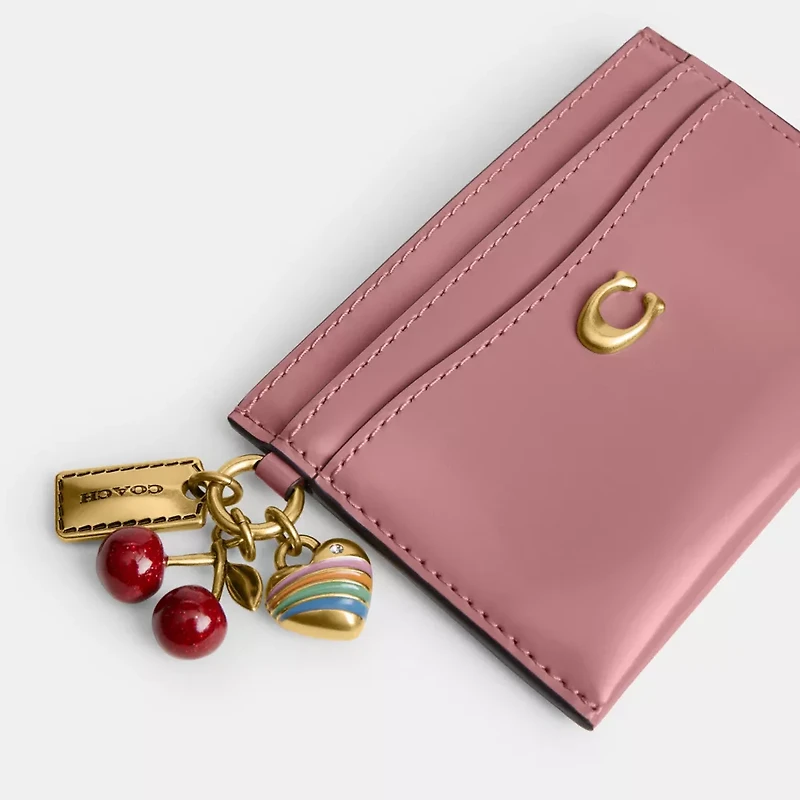 Essential Card Case With Charms