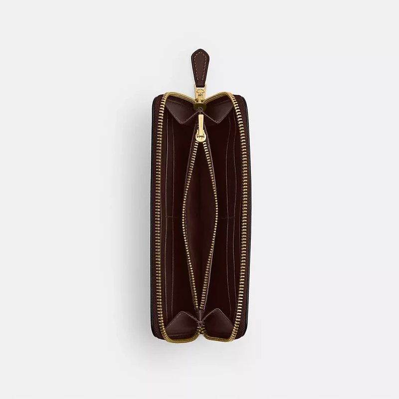 New York Slim Accordion Zip Wallet