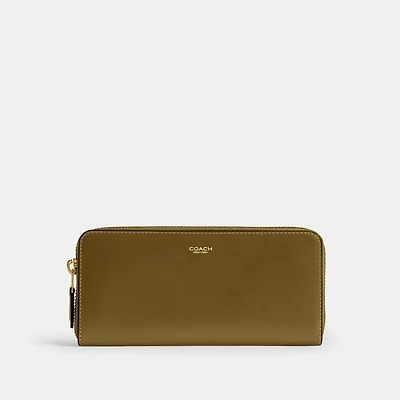 New York Slim Accordion Zip Wallet