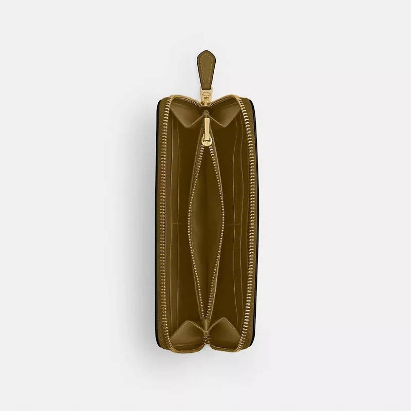 New York Slim Accordion Zip Wallet