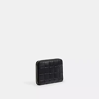 Zip Around Wallet Checkerboard Upcrafted Leather