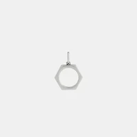 Hex Nut Single Earring