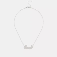 Ouch Nameplate Necklace
