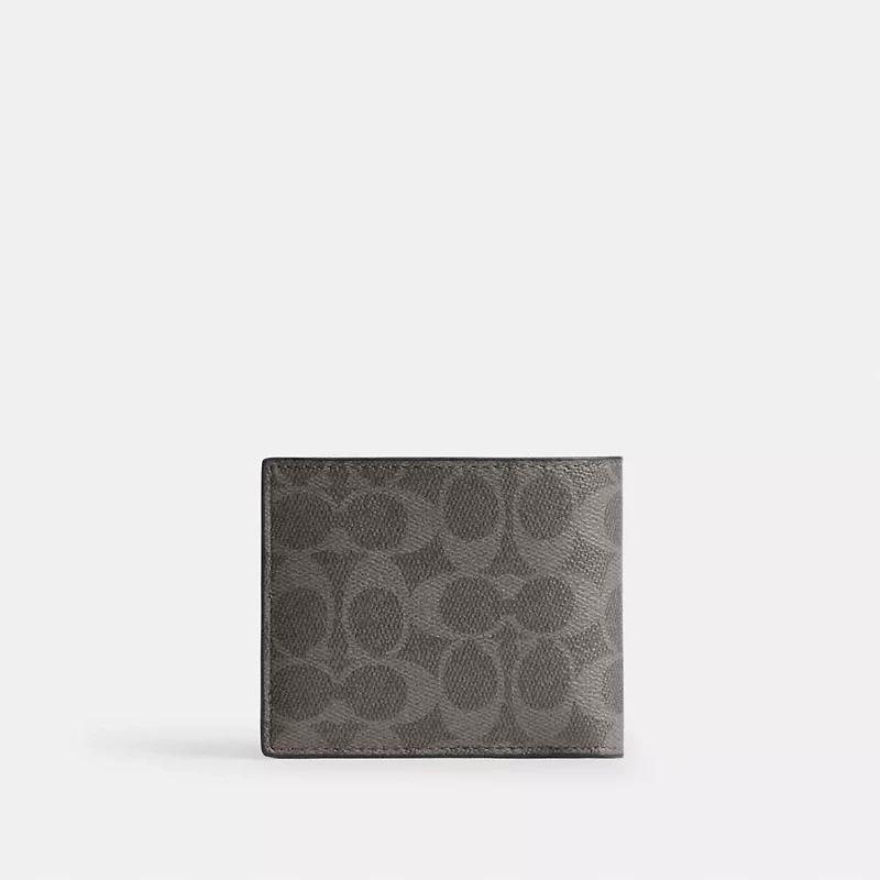 3-In-1 Wallet In Signature Canvas